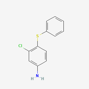 3-Chloro-4-(phenylsulfanyl)aniline