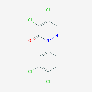 4,5-Dichloro-2-(3,4-dichlorophenyl)-2,3-dihydropyridazin-3-one