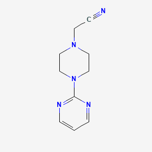 (4-Pyrimidin-2-ylpiperazin-1-yl)acetonitrile
