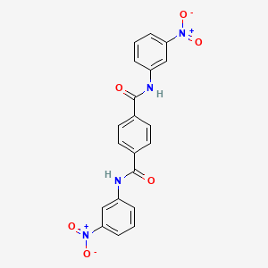 N,N'-bis(3-nitrophenyl)terephthalamide