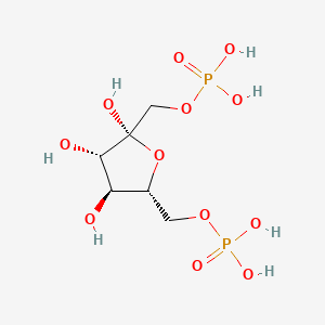 molecular formula C6H14O12P2 B3370210 D-Fructose-1,6-diphosphate magnesium salt CAS No. 34378-77-3