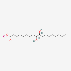 molecular formula C18H35KO4 B3370395 Potassium 9,10-dihydroxystearate CAS No. 37734-46-6