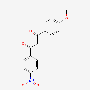 1-(4-Methoxyphenyl)-3-(4-nitrophenyl)propane-1,3-dione