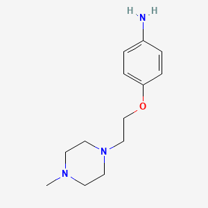 4-[2-(4-Methylpiperazin-1-yl)ethoxy]aniline