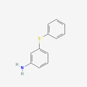 molecular formula C12H11NS B3370458 3-(Phenylsulfanyl)aniline CAS No. 3985-12-4