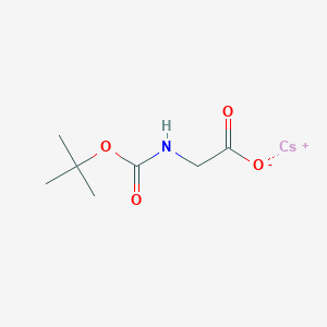 B3370522 Cesium 2-((tert-butoxycarbonyl)amino)acetate CAS No. 42538-64-7