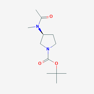 (S)-tert-Butyl 3-(N-methylacetamido)pyrrolidine-1-carboxylate