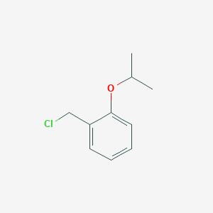 molecular formula C10H13ClO B3370813 1-(Chloromethyl)-2-(propan-2-yloxy)benzene CAS No. 540734-36-9
