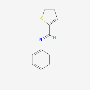 (4-Methylphenyl)(2-thienylmethylene)amine