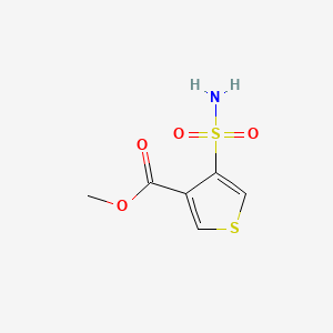 3-Thiophenecarboxylic acid, 4-(aminosulfonyl)-, methyl ester