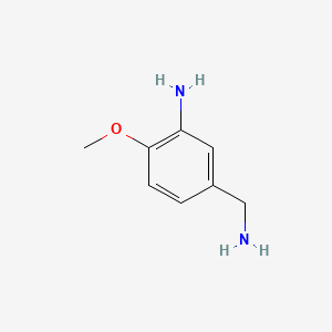 5-(Aminomethyl)-2-methoxyaniline