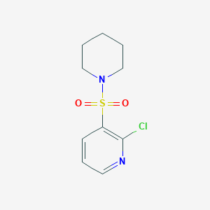 2-Chloro-3-(piperidine-1-sulfonyl)pyridine