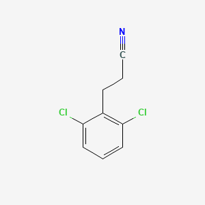 3-(2,6-Dichlorophenyl)propanenitrile