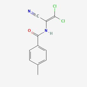 N-(2,2-dichloro-1-cyanoethenyl)-4-methylbenzamide