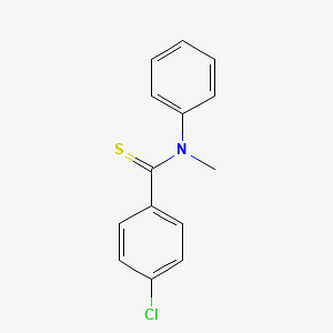 4-Chloro-n-methyl-n-phenylbenzenecarbothioamide