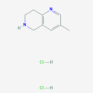 3-Methyl-5,6,7,8-tetrahydro-[1,6]naphthyridine dihydrochloride