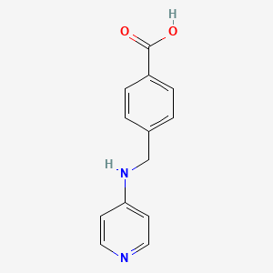 4-[(Pyridin-4-ylamino)methyl]benzoic acid