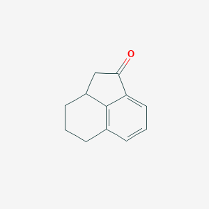 molecular formula C12H12O B3371126 1,2,2a,3,4,5-Hexahydroacenaphthylen-1-one CAS No. 63328-18-7