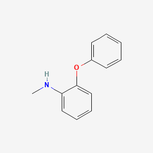 molecular formula C13H13NO B3371210 N-methyl-2-phenoxyaniline CAS No. 640766-50-3