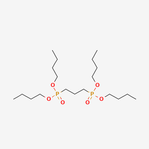 molecular formula C19H42O6P2 B3371231 TETRABUTYL 1,3-TRIMETHYLENEDIPHOSPHONATE CAS No. 64630-19-9