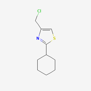 4-(Chloromethyl)-2-cyclohexyl-1,3-thiazole