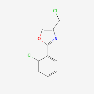 4-(Chloromethyl)-2-(2-chlorophenyl)-1,3-oxazole