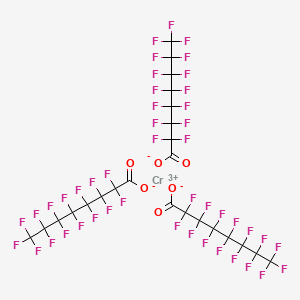 molecular formula C24CrF45O6 B3371370 Chromium(3+) perfluorooctanoate CAS No. 68141-02-6