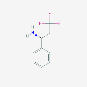 (1R)-3,3,3-Trifluoro-1-phenylpropan-1-amine