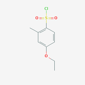 4-Ethoxy-2-methylbenzene-1-sulfonyl chloride