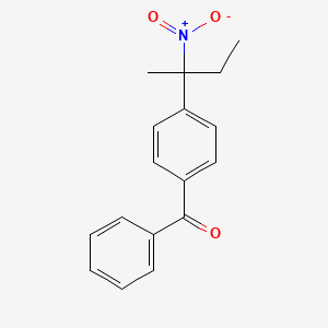 4-(1-Methyl-1-nitropropyl)benzophenone