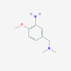 5-[(Dimethylamino)methyl]-2-methoxyaniline