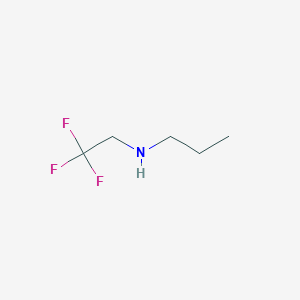 molecular formula C5H10F3N B3371482 Propyl(2,2,2-trifluoroethyl)amine CAS No. 71113-54-7