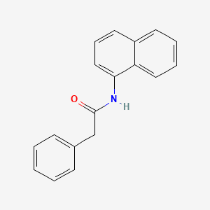 molecular formula C18H15NO B3371572 Acetamide, N-(1-naphthyl)-2-phenyl- CAS No. 73548-14-8