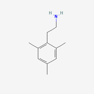 molecular formula C11H17N B3371699 2-(2,4,6-Trimethylphenyl)ethanamine CAS No. 76935-65-4
