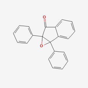 1a,6a-Diphenyl-1a,6a-dihydro-6H-indeno[1,2-b]oxiren-6-one