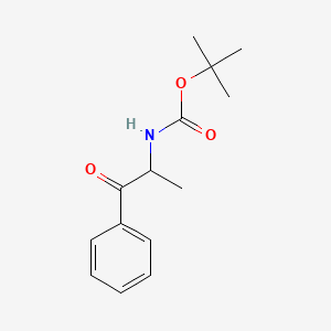 (1-Methyl-2-oxo-2-phenyl-ethyl)-carbamic acid tert-butyl ester