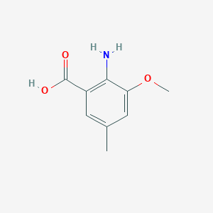 2-Amino-3-methoxy-5-methylbenzoic acid