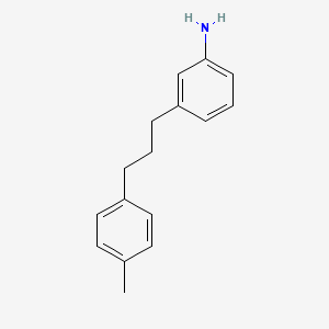 3-[3-(4-Methylphenyl)propyl]aniline
