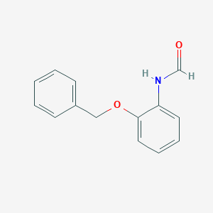 N-(2-phenylmethoxyphenyl)formamide
