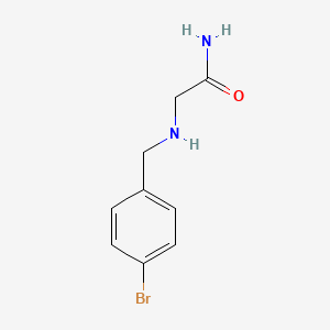 2-((4-Bromobenzyl)amino)acetamide