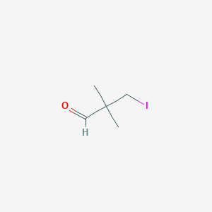 3-Iodo-2,2-dimethylpropanal