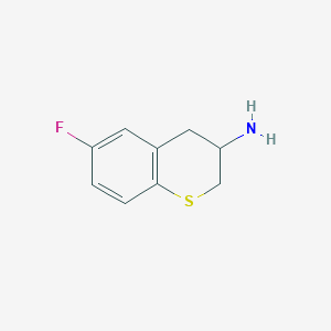 6-Fluoro-thiochroman-3-ylamine