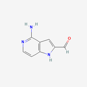 4-Amino-1H-pyrrolo[3,2-C]pyridine-2-carbaldehyde