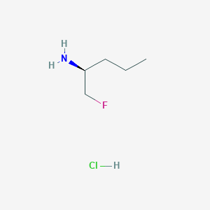 (S)-1-Fluoro-2-pentanamine Hydrochloride