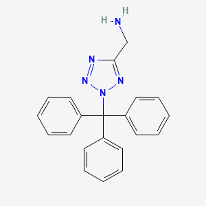 (2-Trityl-2H-tetrazol-5-YL)methanamine
