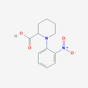 1-(2-Nitrophenyl)piperidine-2-carboxylic acid