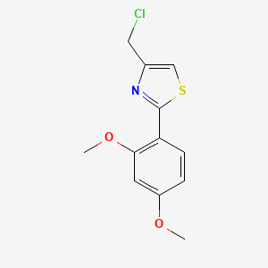 4-(Chloromethyl)-2-(2,4-dimethoxyphenyl)-1,3-thiazole