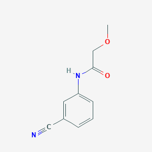 N-(3-cyanophenyl)-2-methoxyacetamide