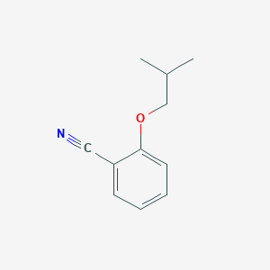 molecular formula C11H13NO B3372405 2-(2-Methylpropoxy)benzonitrile CAS No. 902093-98-5