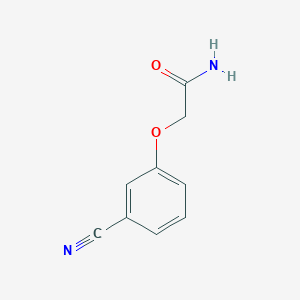 2-(3-Cyanophenoxy)acetamide